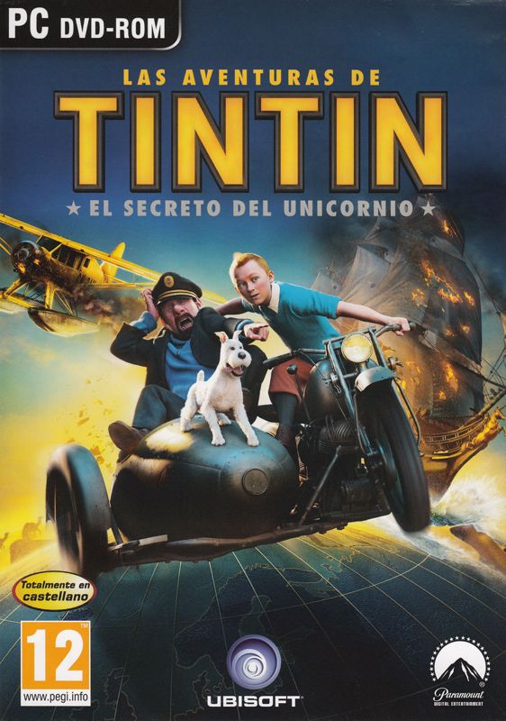 Front Cover for The Adventures of Tintin: The Game (Windows)