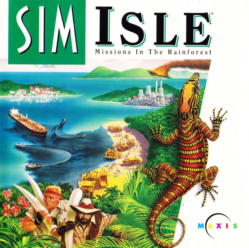 Other for SimIsle: Missions in the Rainforest (Macintosh): Jewel Case - Front