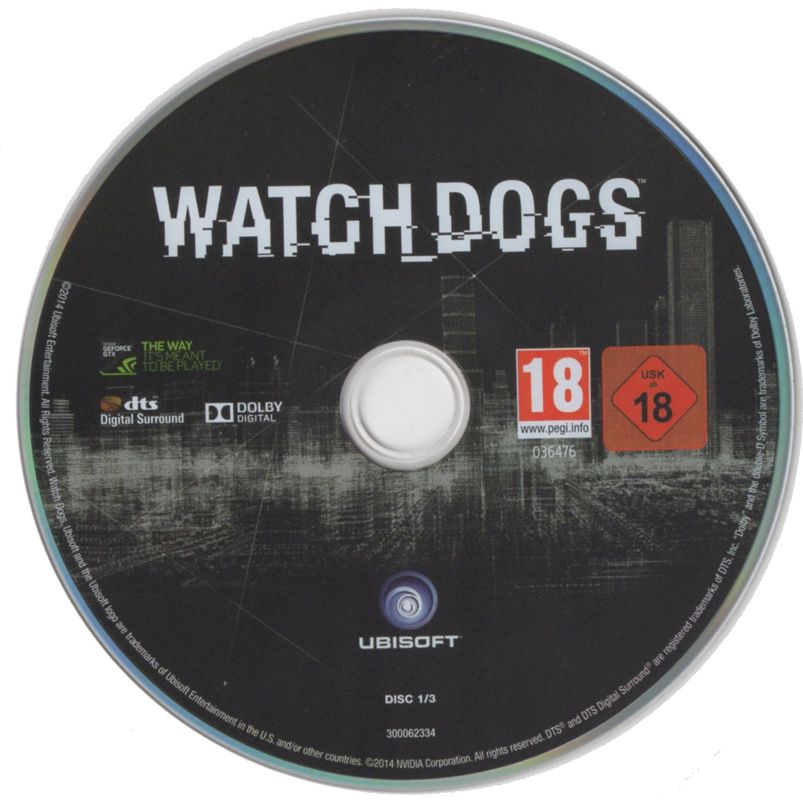 Media for Watch_Dogs (DedSec Edition) (Windows): Disc 1