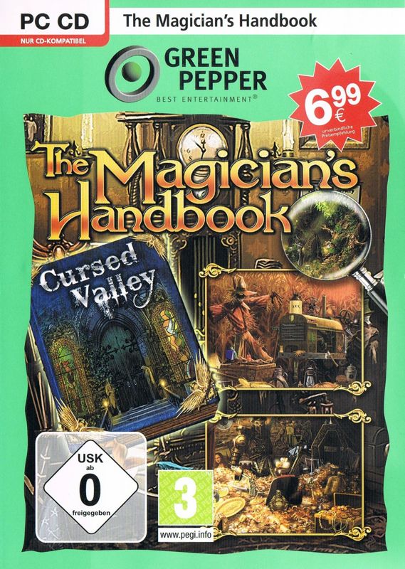 Front Cover for The Magician's Handbook: Cursed Valley (Windows) (Green Pepper release)