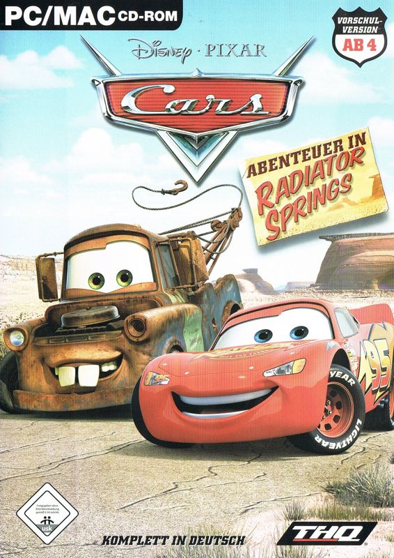 Front Cover for Disney•Pixar Cars: Radiator Springs Adventures (Macintosh and Windows)