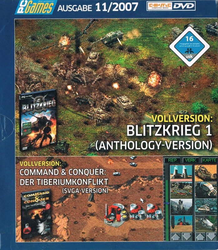 Front Cover for Blitzkrieg: Anthology (Windows) (PC Games 11/2007 Covermount)
