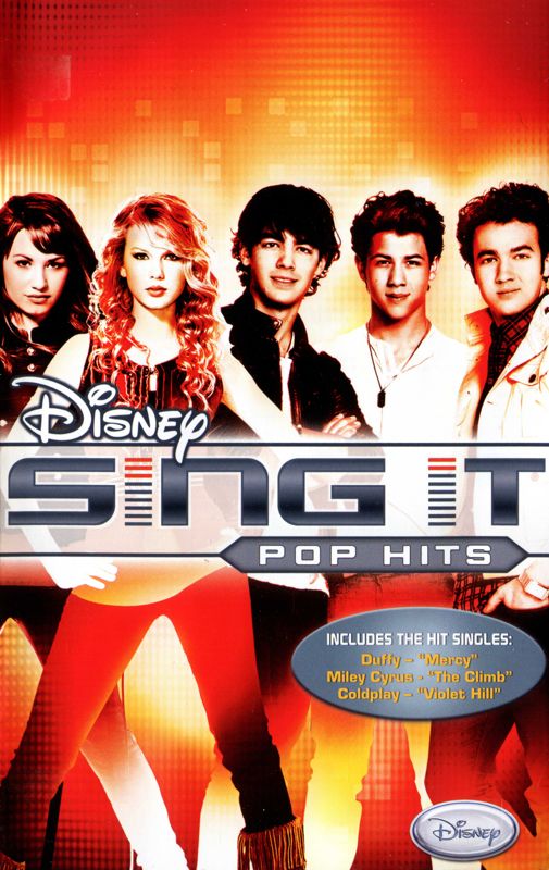 Manual for Disney Sing It: Pop Hits (PlayStation 2): Front
