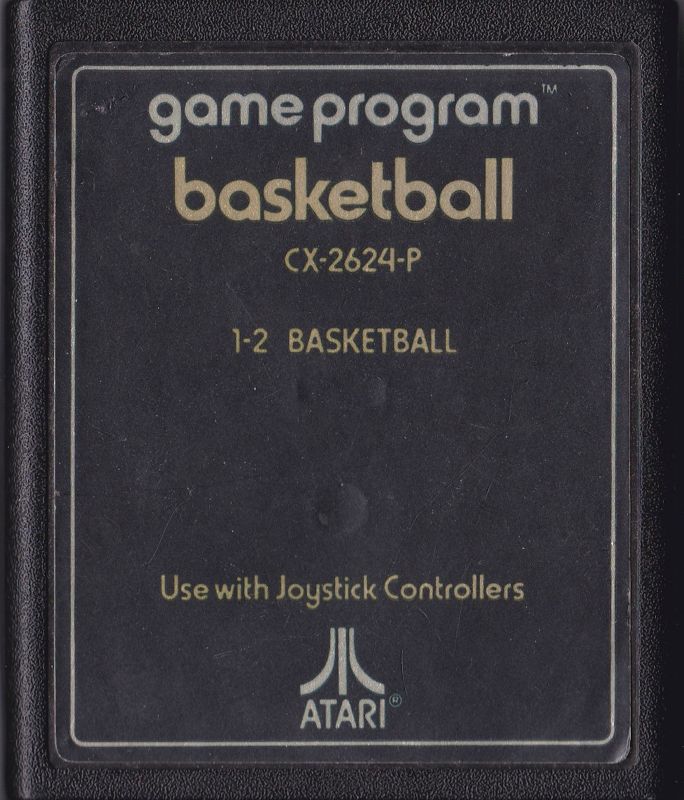 Media for Basketball (Atari 2600): Front