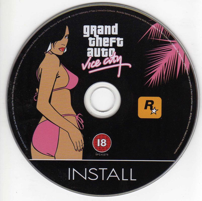 Media for Grand Theft Auto: Vice City (Windows): Disc 2/2