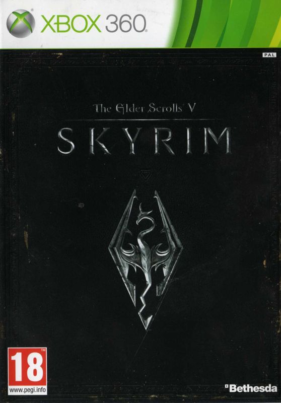 Front Cover for The Elder Scrolls V: Skyrim (Xbox 360)