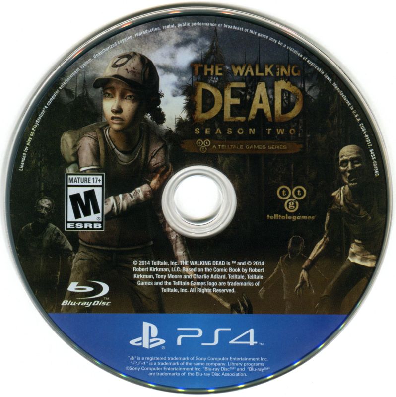 The Walking Dead: Season Two cover or packaging material - MobyGames