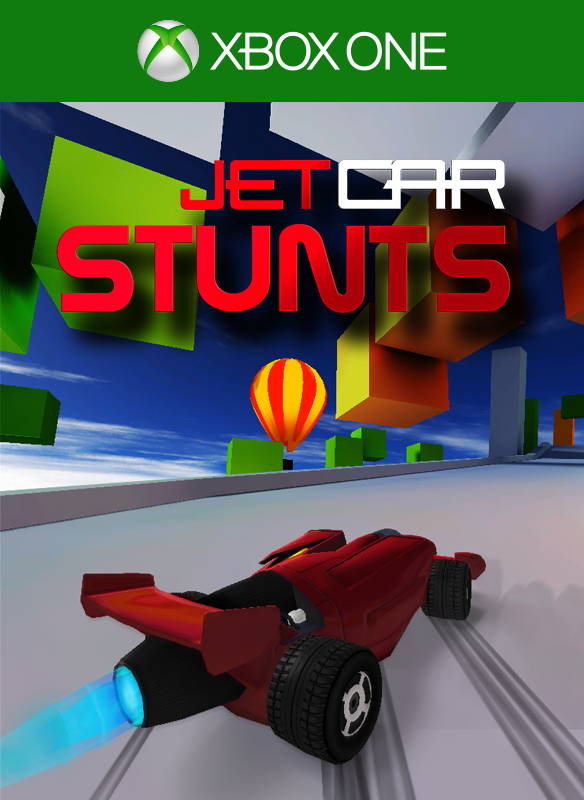 Front Cover for Jet Car Stunts (Xbox One) (download release): 1st version
