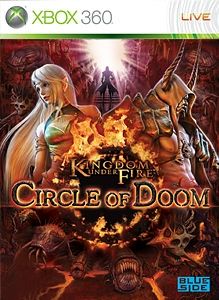 Front Cover for Kingdom Under Fire: Circle of Doom (Xbox 360) (Games on Demand release)