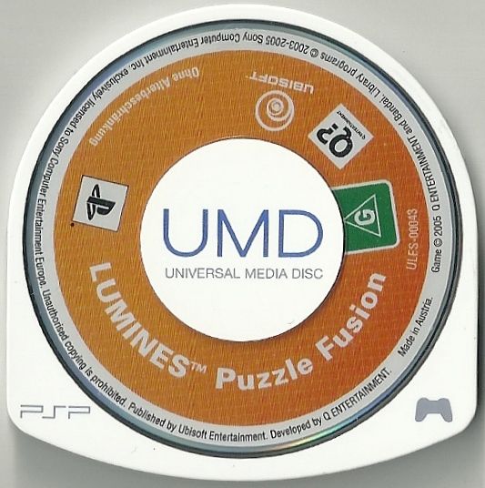 Media for Lumines: Puzzle Fusion (PSP)