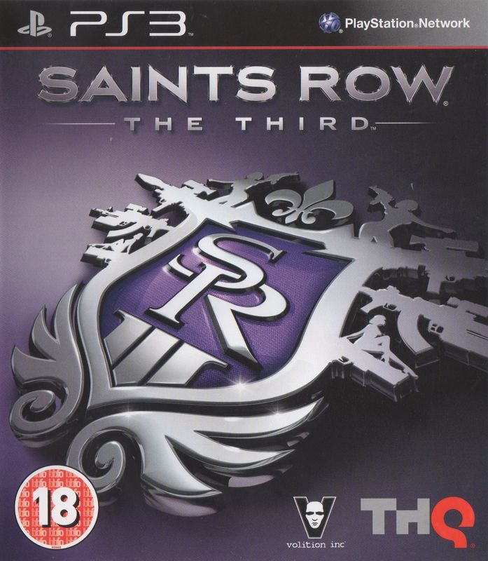 Front Cover for Saints Row: The Third (PlayStation 3)