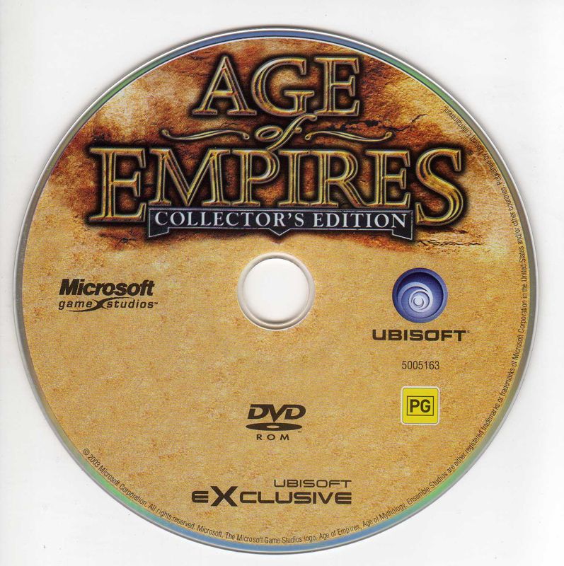 Media for Age of Empires: Collector's Edition (Windows) (Ubisoft eXclusive release)