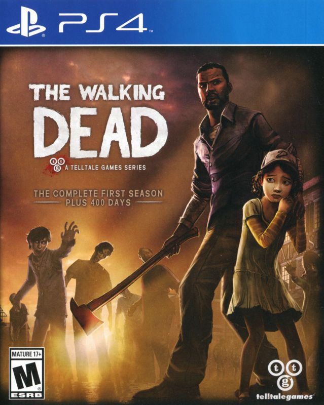 Front Cover for The Walking Dead: The Complete First Season Plus 400 Days (PlayStation 4)