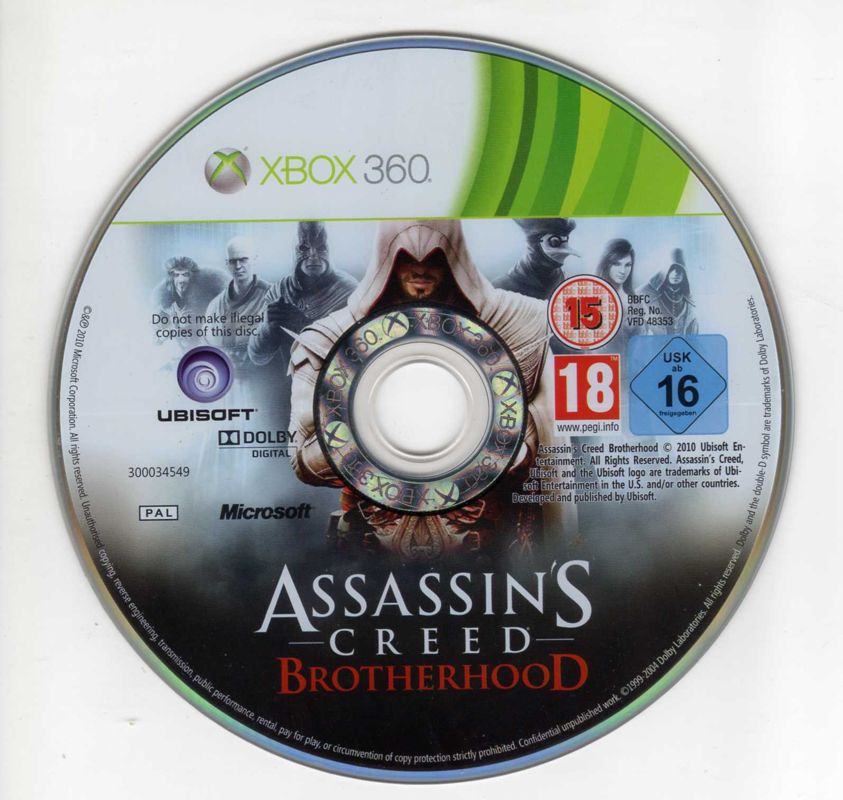 Media for Assassin's Creed: Brotherhood (Xbox 360)