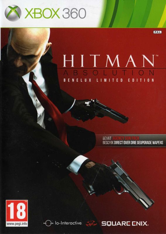 Front Cover for Hitman: Absolution - Benelux Limited Edition (Xbox 360)