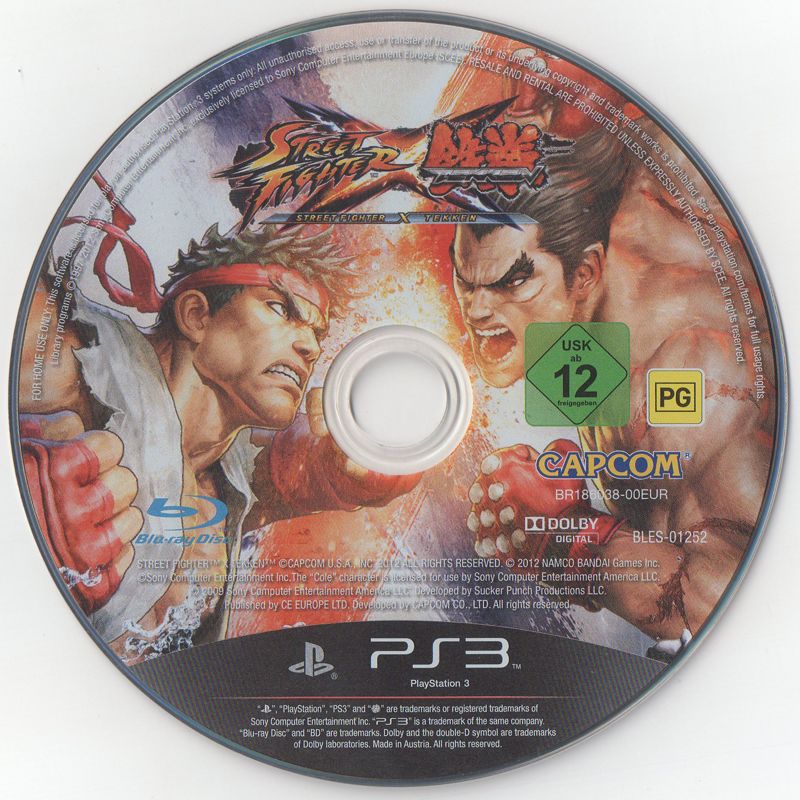 Media for Street Fighter X Tekken (PlayStation 3)
