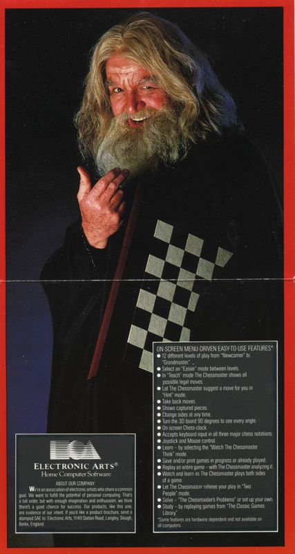 The Chessmaster 2000 cover or packaging material - MobyGames
