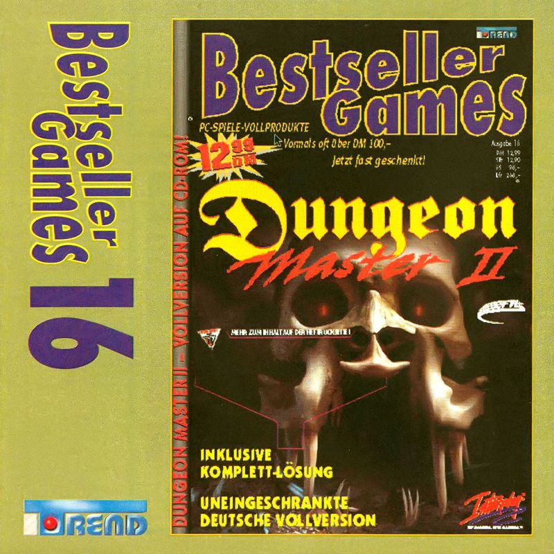 Other for Dungeon Master II: Skullkeep (DOS) (Bestseller Games release): Jewel Case - Front