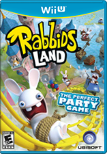 Front Cover for Rabbids Land (Wii U) (eShop release)