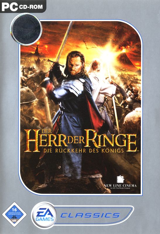 Front Cover for The Lord of the Rings: The Return of the King (Windows) (EA Classics release)