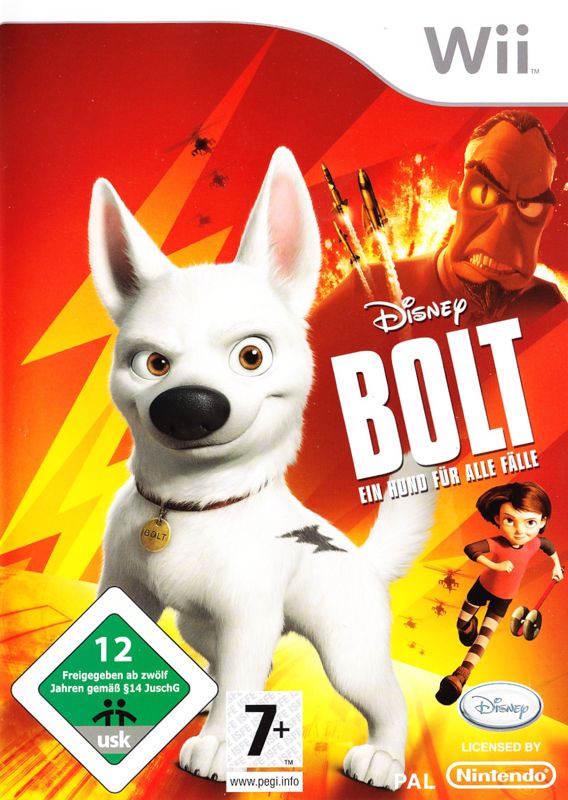 Front Cover for Bolt (Wii)