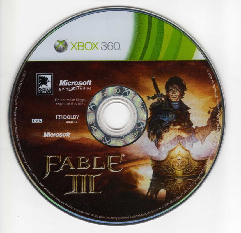 Media for Fable III (Xbox 360)
