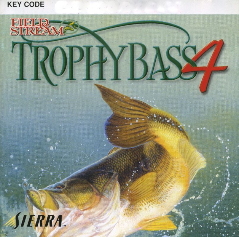 TROPHY BASS DELUXE 2 (Win 95, 1998) PC CD, Fishing Computer Game