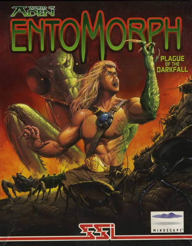 Front Cover for World of Aden: Entomorph - Plague of the Darkfall (Windows and Windows 3.x)