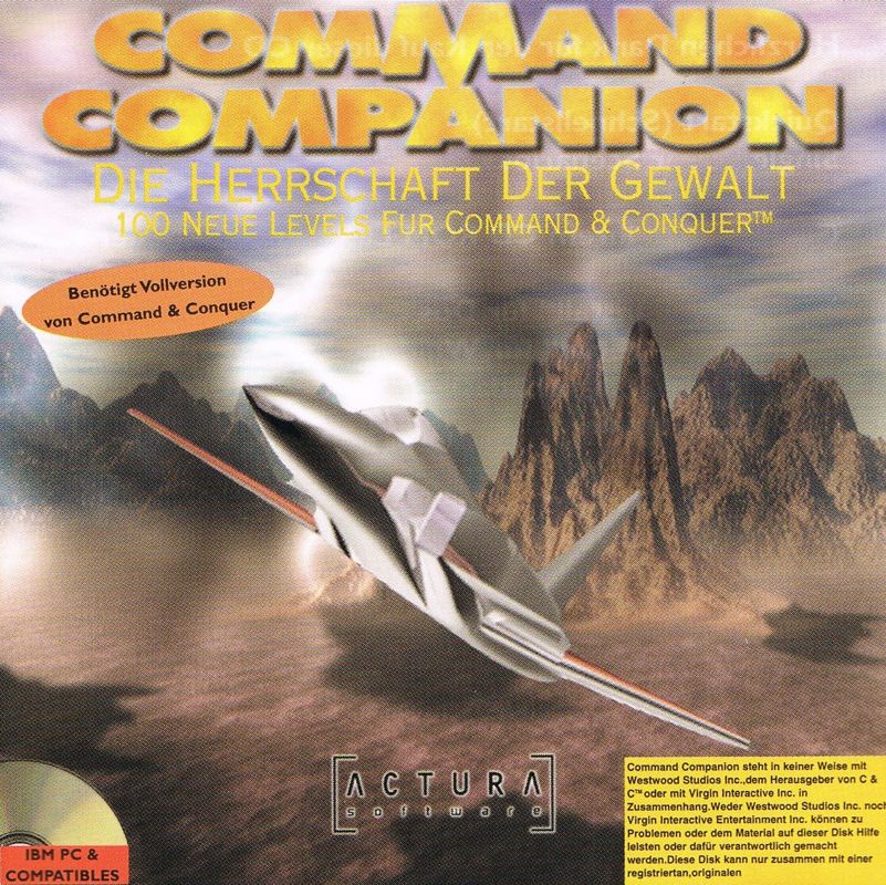 Other for Command Companion: Die Herrschaft der Gewalt (DOS): Jewel Case front