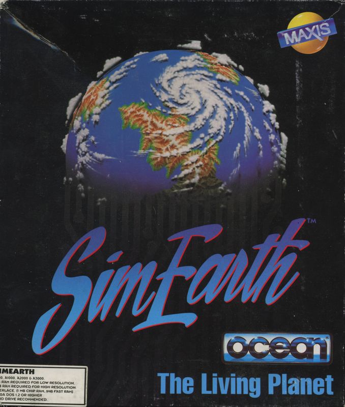 Front Cover for SimEarth: The Living Planet (Amiga)