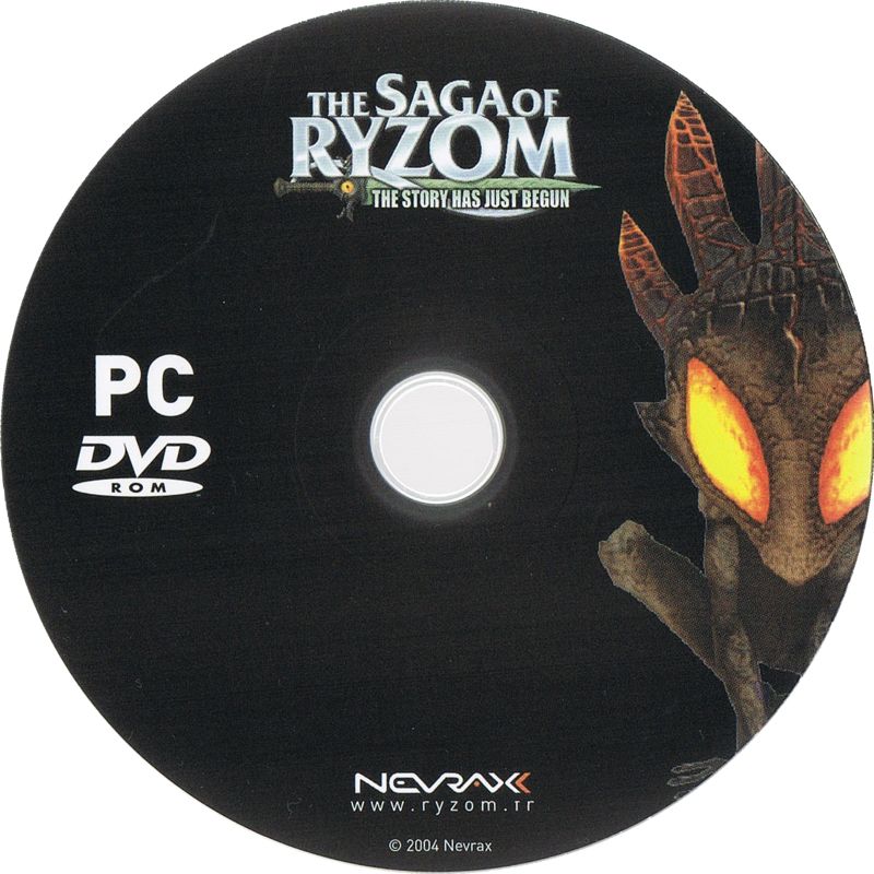 Media for The Saga of Ryzom (Windows) (DVD release)