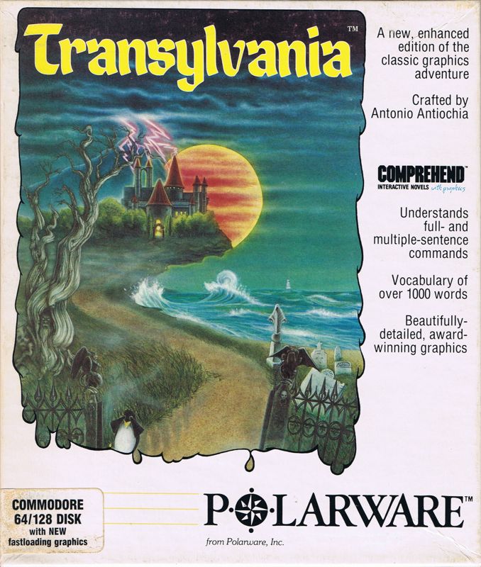 Front Cover for Transylvania (Commodore 64)