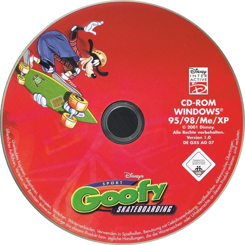 Media for Disney's Extremely Goofy Skateboarding (Windows) (Software Pyramide release)