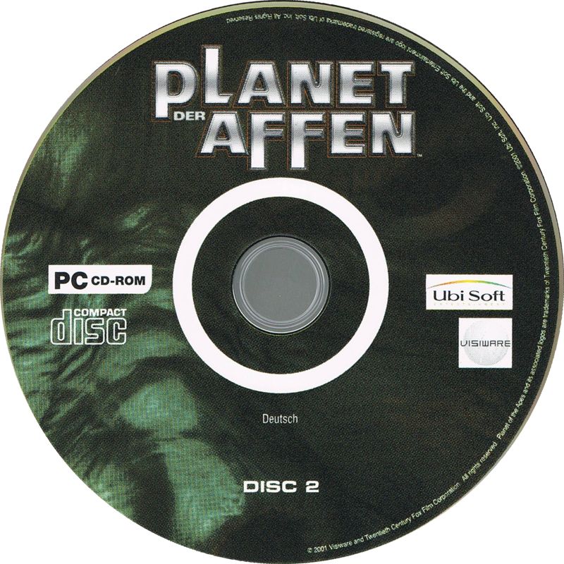 Media for Planet of the Apes (Windows): Disc 2