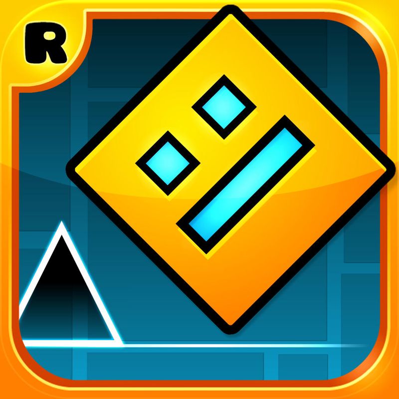 Front Cover for Geometry Dash (iPad and iPhone)