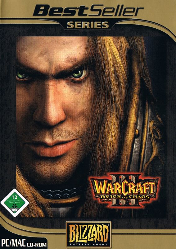 Front Cover for WarCraft III: Reign of Chaos (Macintosh and Windows) (BestSeller Series release (2007))