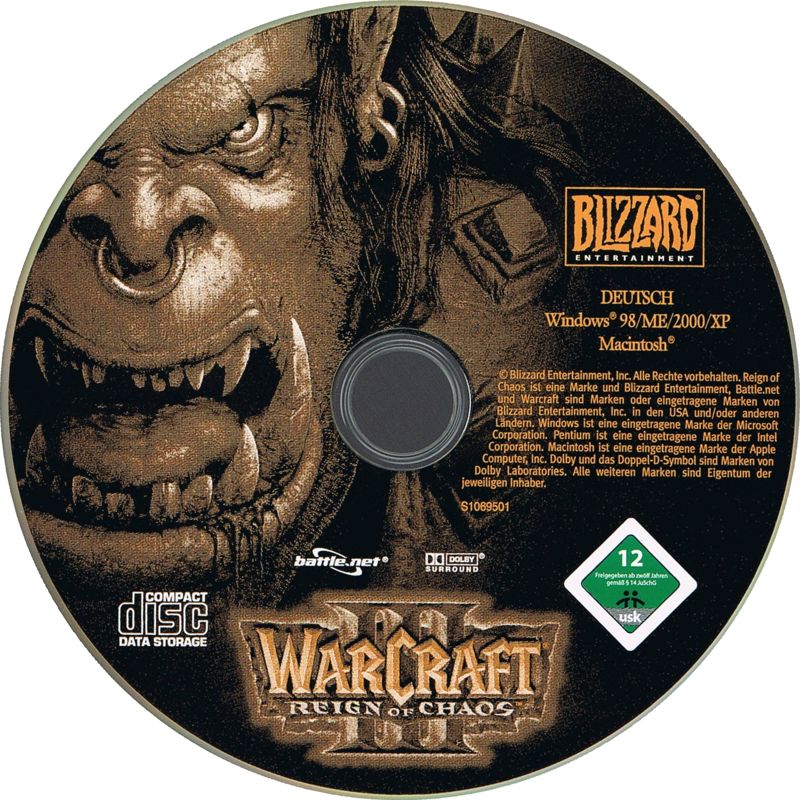 Media for WarCraft III: Reign of Chaos (Macintosh and Windows) (BestSeller Series release (2007))