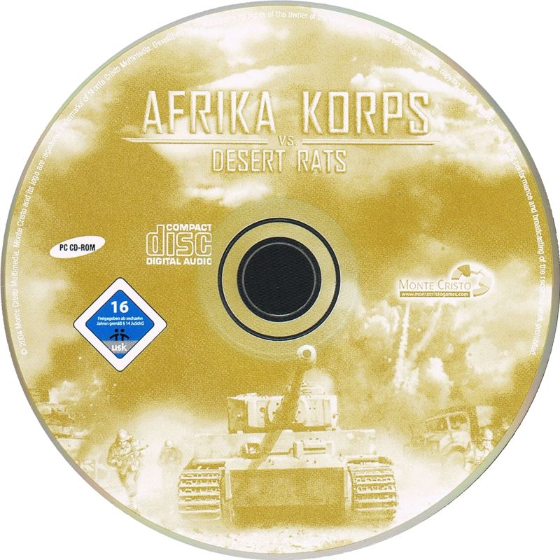 Media for Desert Rats vs. Afrika Korps (Windows) (Hall of Game release)