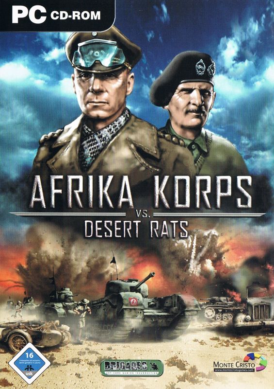 Other for Desert Rats vs. Afrika Korps (Windows) (Hall of Game release): Keep Case Front