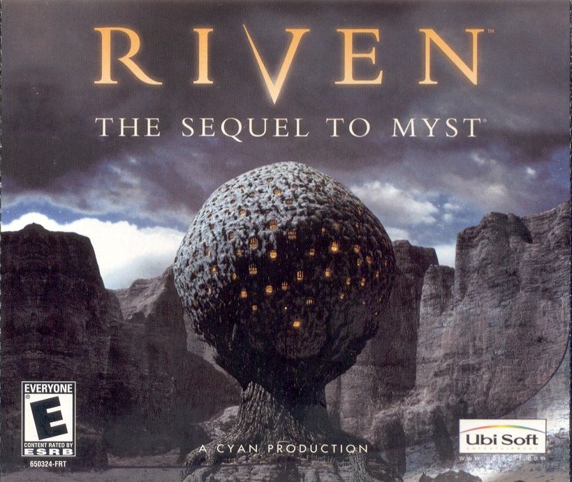 Front Cover for Riven: The Sequel to Myst (Macintosh and Windows) (Ubi Soft CD-ROM release (2000))