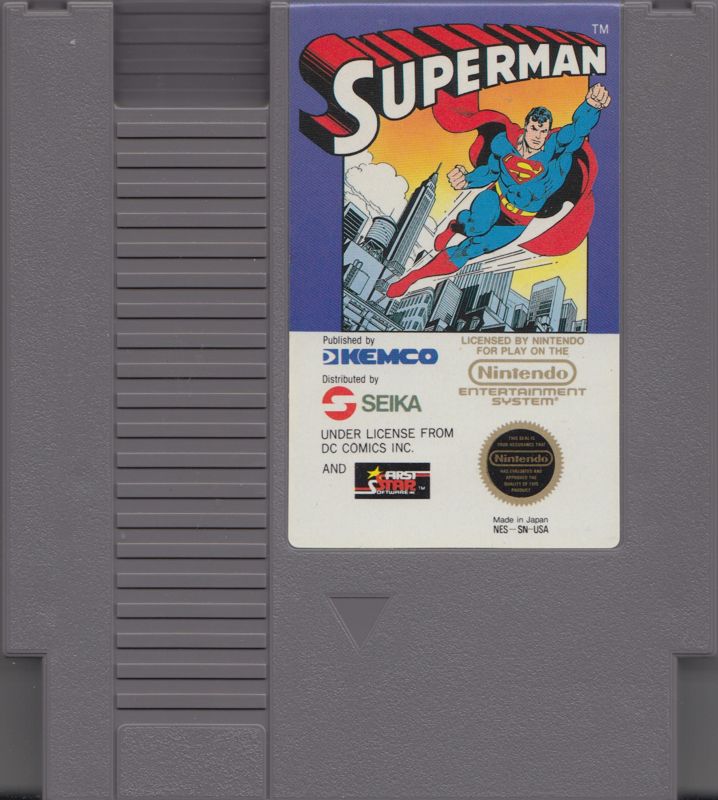 Media for Superman (NES)