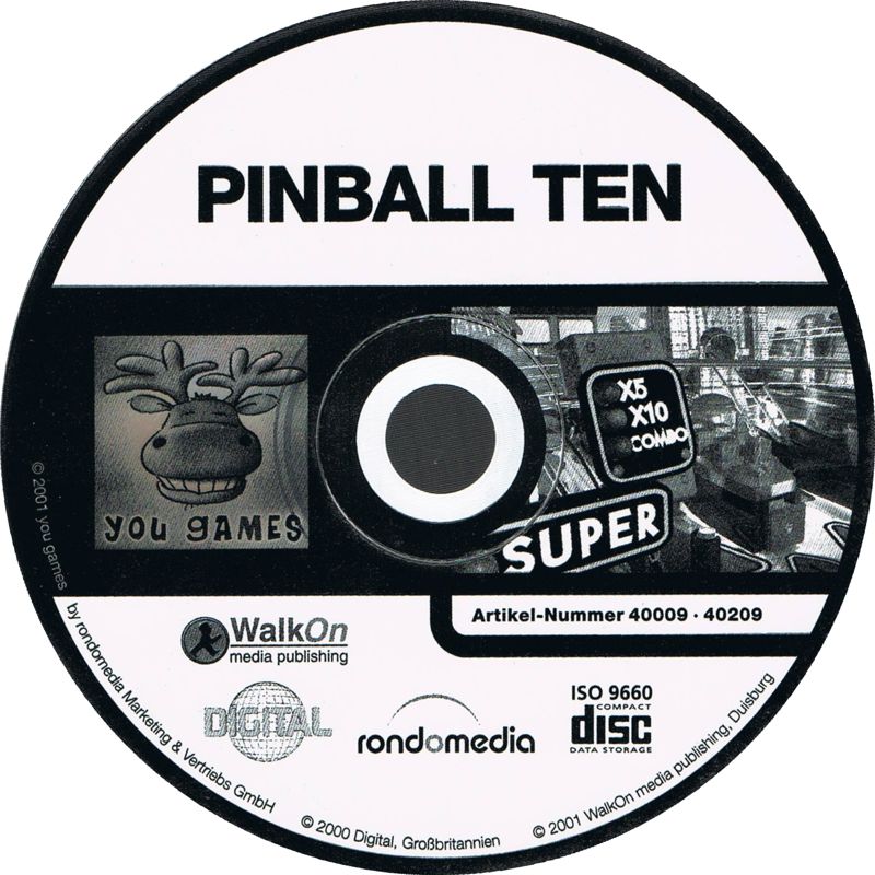 Media for Platinum Pinball (Windows) (you games release)