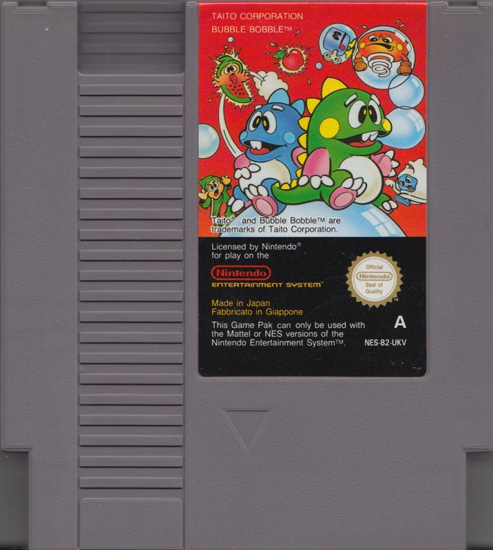 Media for Bubble Bobble (NES)
