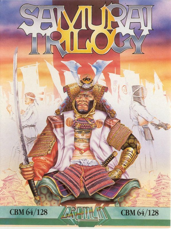 Front Cover for Samurai Trilogy (Commodore 64)