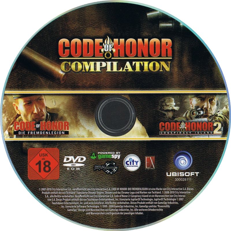 Media for Code of Honor Compilation (Windows) (Ubisoft Exclusive release)