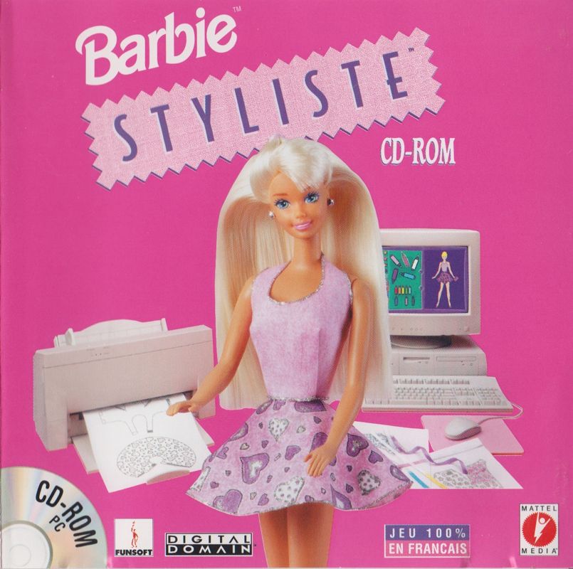 Other for Barbie Fashion Designer (Windows and Windows 3.x): Jewel Case - Front