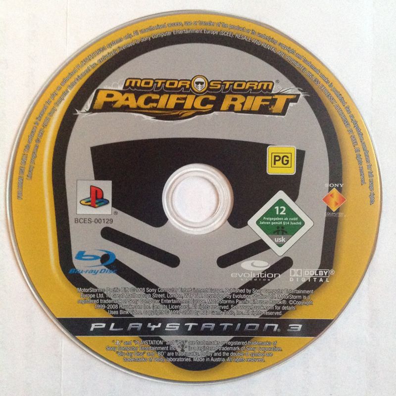 Media for MotorStorm: Pacific Rift (PlayStation 3)