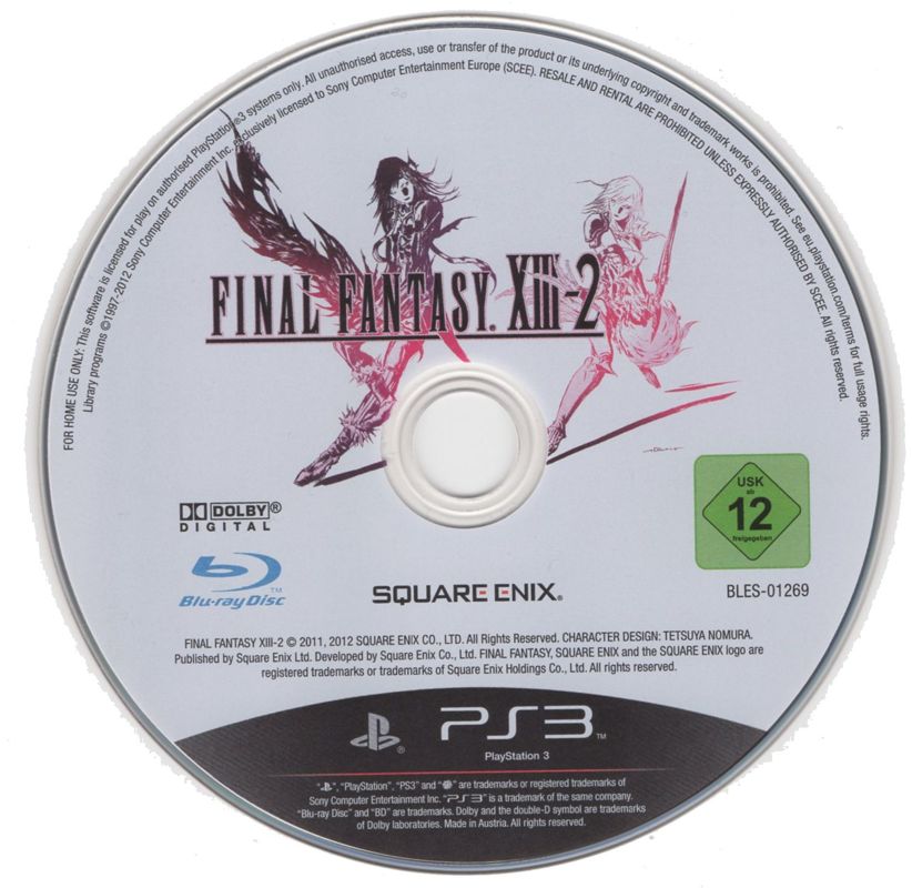 Media for Final Fantasy XIII-2 (Nordic Edition) (PlayStation 3)