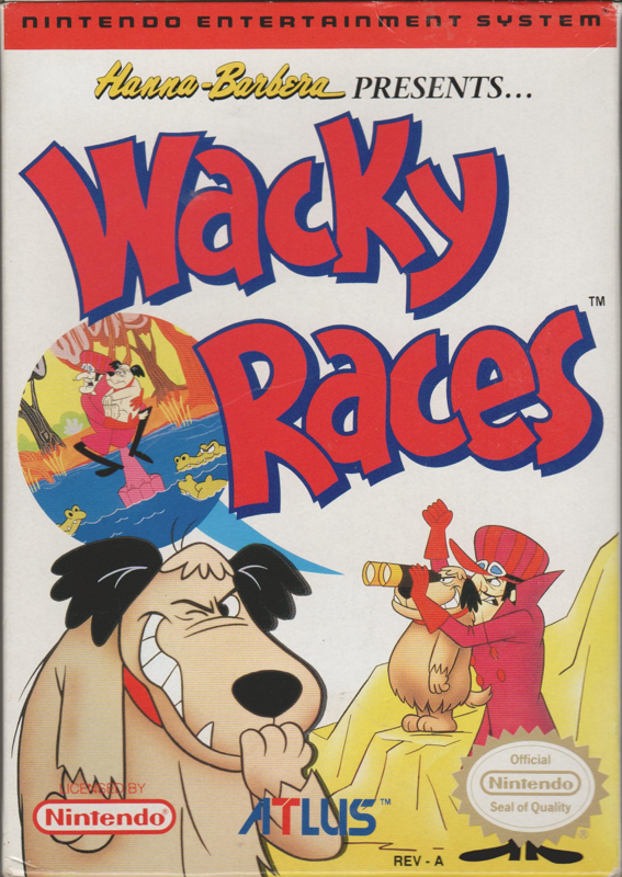 Front Cover for Wacky Races (NES)