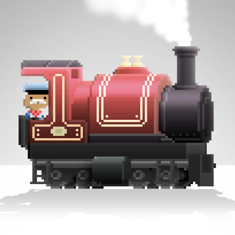 Front Cover for Pocket Trains (iPad and iPhone)